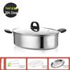 Yoshida Takumi 304 Stainless Steel Oval Fish Steamer Pot