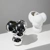 Resin Handicrafts Abstract Bubble Flowerpot Flower Vase Flower Arrangement Accessories Geometric Sphere Home Decoration