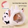 Warm Cotton Nest for Hamsters and Mice - Winter Sleeping Bag House