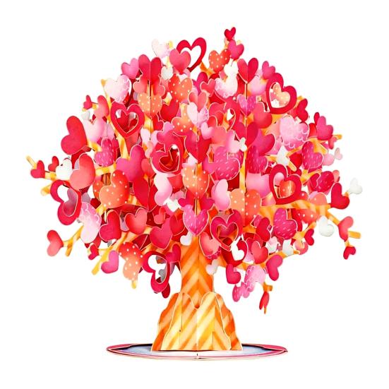 

Висувна валентинка з польовими квітами 3D букет паперових квітів Листівка-привітання Складна Романтична квіткова листівка на День народження День Матері Річницю G