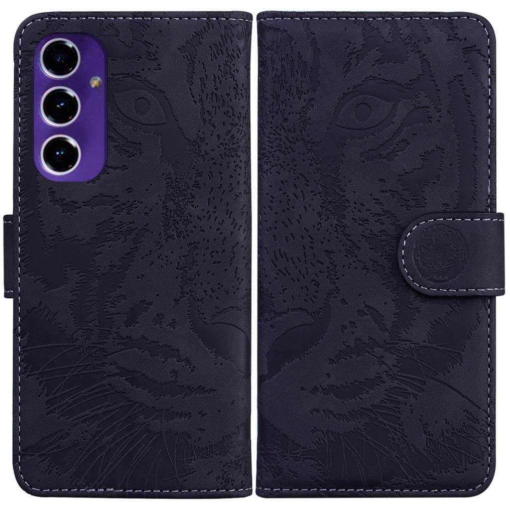 For Samsung Galaxy A16 5G/A16 4G Case Tiger Imprint Leather Wallet Phone Cover