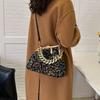 Autumn and Winter New Sequined Banquet Mobile Phone Shoulder Messenger Bag High-end Fashion Atmospheric Women's Bag