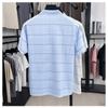Herren Karo Kurzarm Polohemd mit Tasche