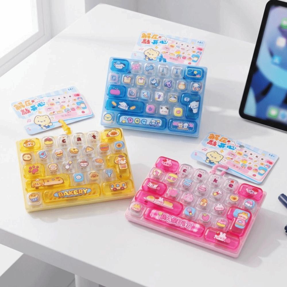 26-Tasten Mini-Tastatur Anhänger Niedliches Design Tastatur Schlüsselanhänger Kinder Tasche Anhänger