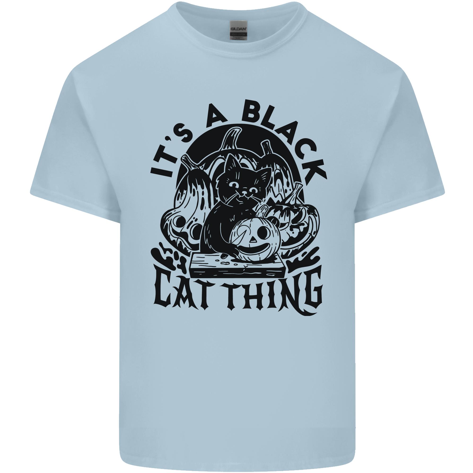 Its a Black Cat Thing Halloween Unisexs Light Cotton TShirt S