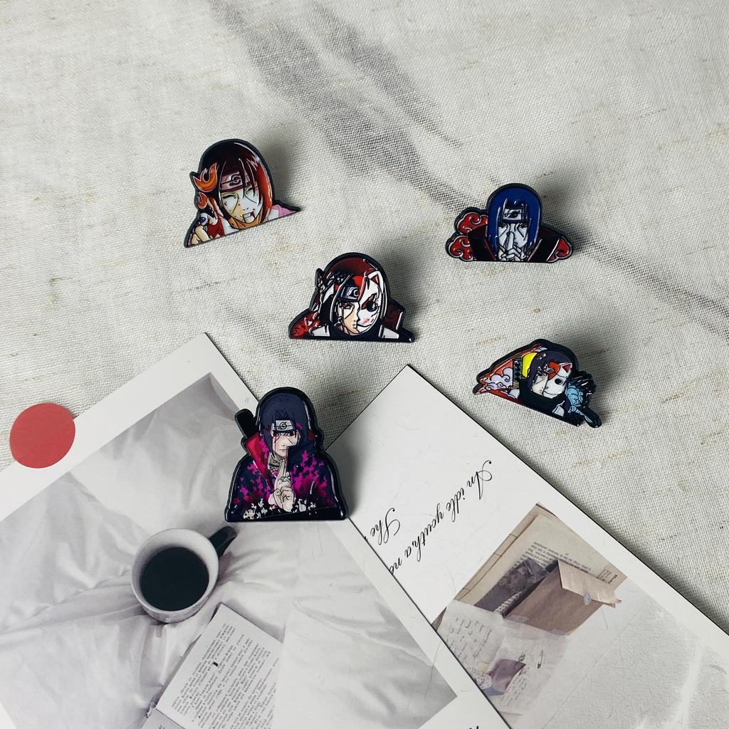 Anime Broschen für Damen Cartoon Emaille Pins Anstecknadeln für Rucksack Metall Abzeichen Mode Schmuck Zubehör Dekoration Geschenk