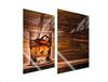 SZKLANA PŁYTA OCHRONNA DO KUCHNI 2x35x52 WHISKY