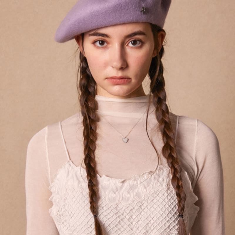 JEDE BLUME BEZAUBERNDE WOOL LICHTLILA BARETT