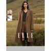 French Style Wool Blend Oversized Winter Coat