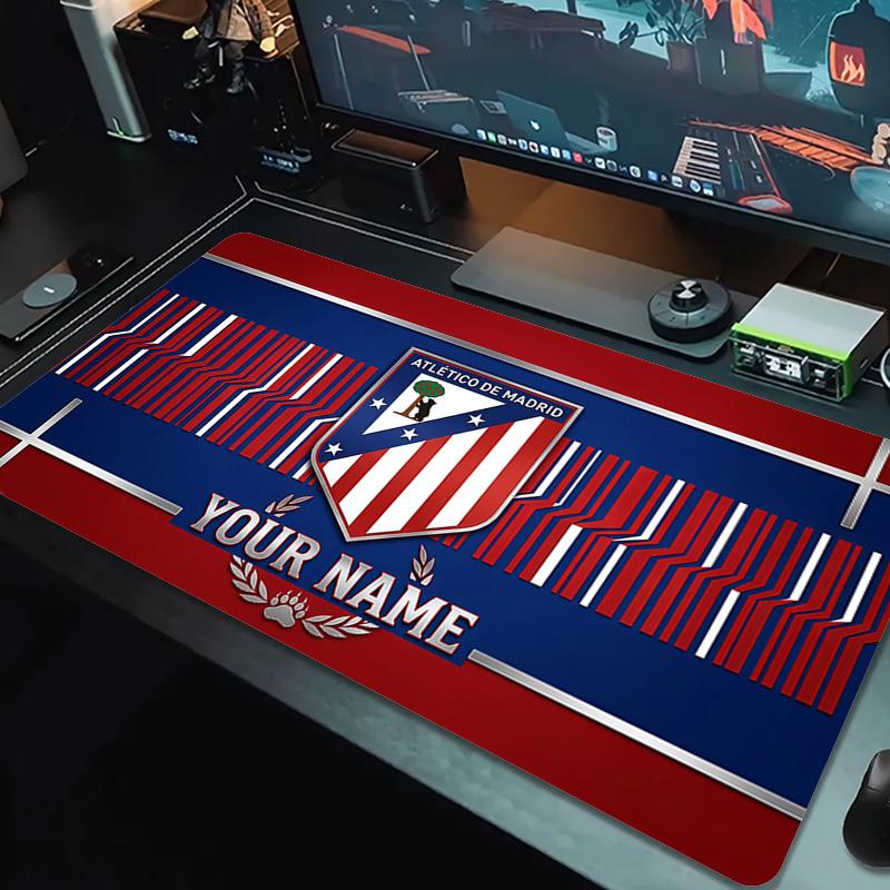 Club Atletico De Madrid Print  Cushion Non-slip Laptop Tablet Big Mousepad XXL Mat Mini PC Playmat With Lock Edge