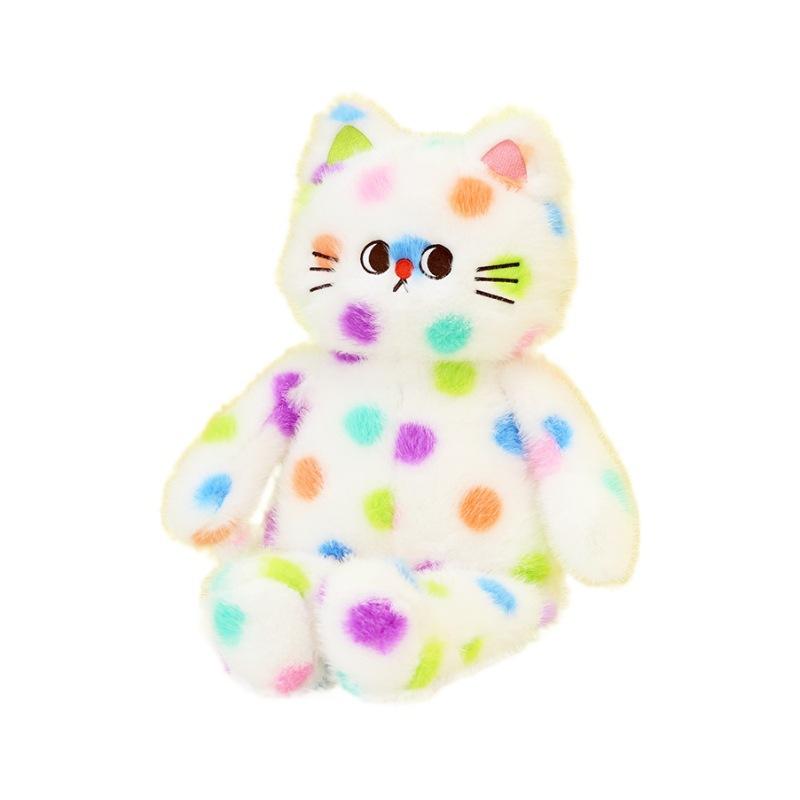 New Polka Dot Cat Cute Pillow Cushion Sleeping Sweetheart Cat Plush Doll Sleeping with Doll To Give Your Girlfriend Gift
