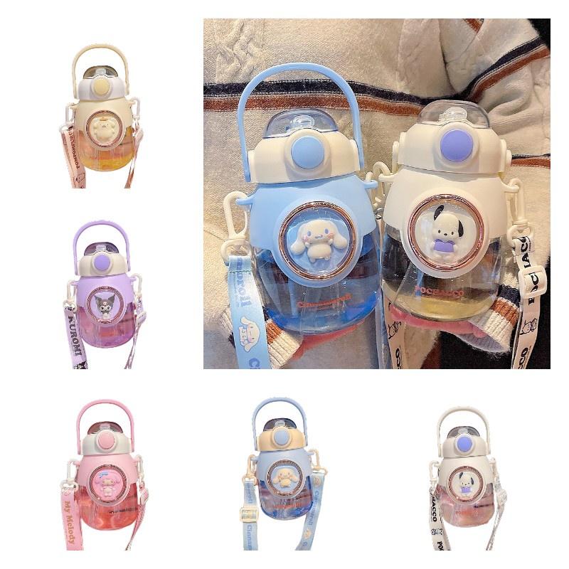 High-quality Tritan Cartoon Water Bottle For Girls With Large Capacity And Cute Design Perfect For Summer!