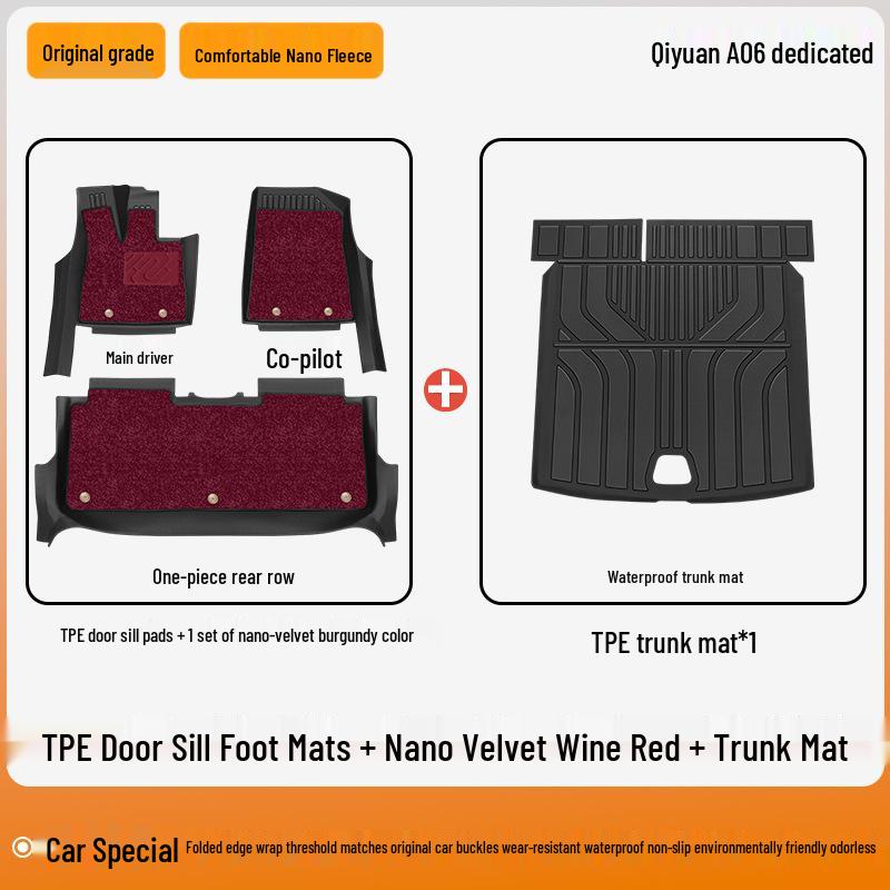 Changan Qiyuan A06 All-Inclusive TPE Floor Mats & Accessories
