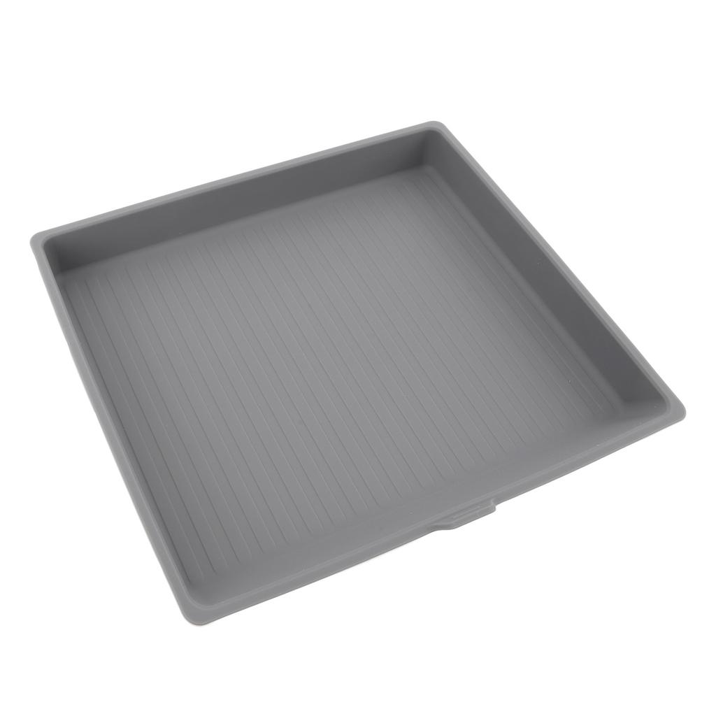 Tappetino Decorativo Antiscivolo per Vassoio Portaoggetti Bracciolo Console Centrale in Silicone per Veicolo