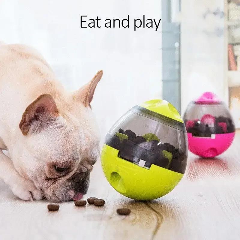 Dog Puzzle Toys Pet Food Interactive Tumbler Slow Feeder Funny Toy Food Treat Dispenser for Pet Dogs Cats Training Dog Supplies