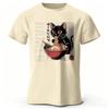Unisexs Raunisex Printed Tshirt Cotton Oversized Japanese Graphic Tees For Unisex Summer Tops Noodle Streetwear