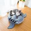 Cat Nest Can Be Used In All Seasons Spring and Summer Shark Nest Small Dog Teddy Dual-purpose Folding Removable and Washable Cat Bed