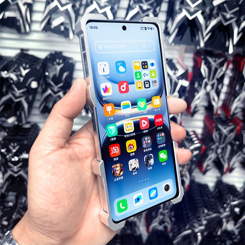 Magnetic Metal Bumper For Realme GT Neo 7,6 SE,7X GT 7,6,5 PRO Case Rimless 360 Degree Rotation Holder With Lens Cover