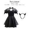 Brightlara Halloween Cosplay Devil Costume, Women's Adult Mini Skirt, Plus Size, cos053-XL-RE