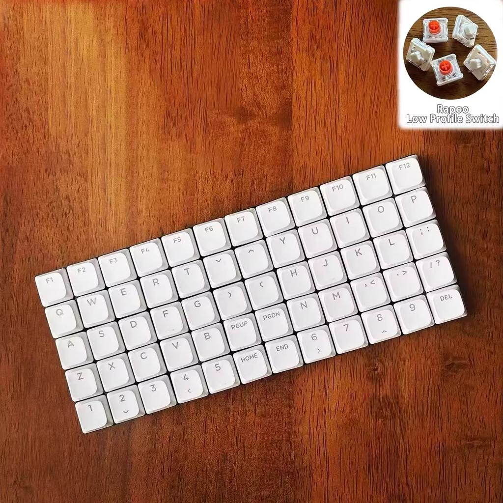Custom P60A Planck Preonic 60% Low Profile Keyboard Kit, Wired Type-C RGB QMK VIAL Programmable, Mechanical DIY Gift
