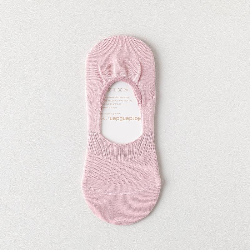 Socks, Boat Socks, Women's Pure Cotton Non-dropping Heels, Women's Summer Thin Women's Socks, Boneless Net, Shallow Eye, Invisible Socks