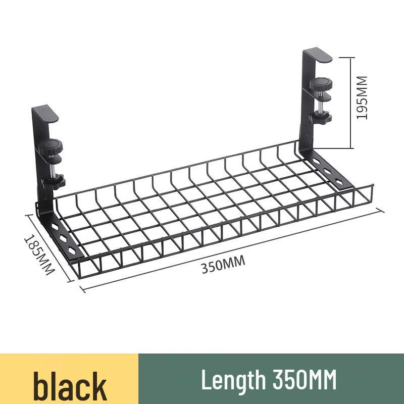 Under-Desk Cable Management Box & Raceway for Routers and Power Strips