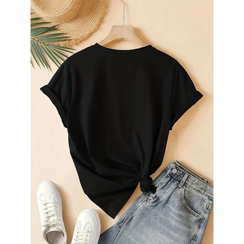 European Sizes European and American Fashion New Casual Women's T-Shirt