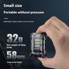 Protable Mini Keychain Flashlight Rechargeable Pocket Torch Light Outdoor EDC Mini Keychain Work Light with Cap Clip Tail Magnt