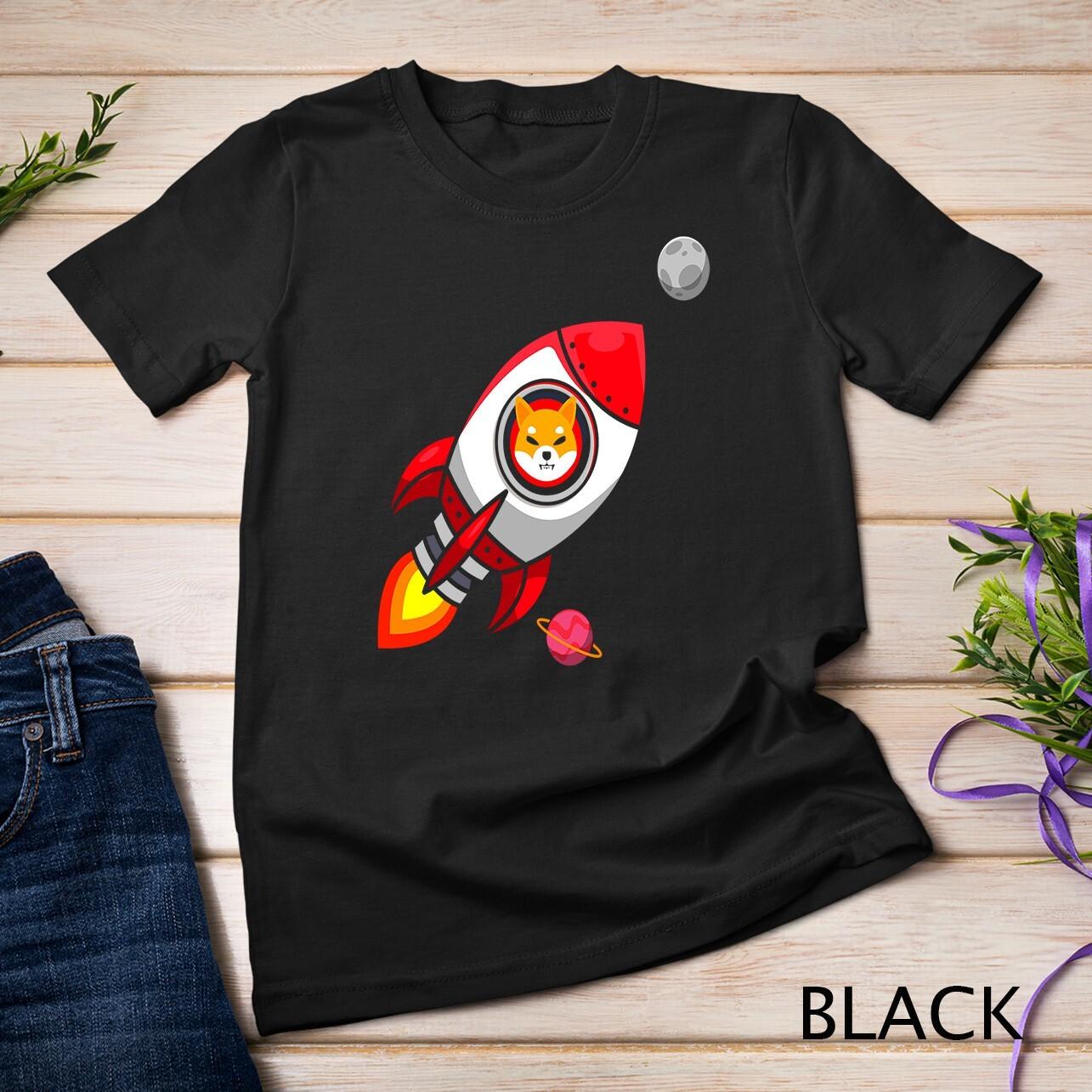 Shiba Inu Crypto Token Coin Doge Unisex T-Shirt Mens Womens Tees Top 4XL