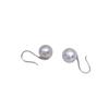 Aurora Natural Freshwater Pearl Hook Earrings - Elegant Round Pearl Jewelry