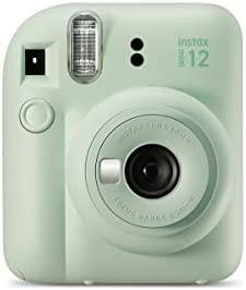 Fujifilm Instax Mini 12 Kamera mint green Sofortbildkamera mit Blitz mit Sticker - Bild 9