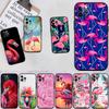 CJ54 Flamingos Pink Bird Flower Soft Shell Phone Case for Xiaomi Poco C40 C50 C51 C55 C65 C71 C75 F3 F5 F6 F7 M2 M3 Pro Ultra