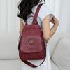 Soft Leather Backpack Women's Commuter Backpack Flip Multi-Functional Shoulder Bag