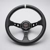 DEPORACING Volan 32mm Adânc Perforat Alb Cruce Alb Top Volan, Con, 70mm, PVC, Cusătură, (D32PW)