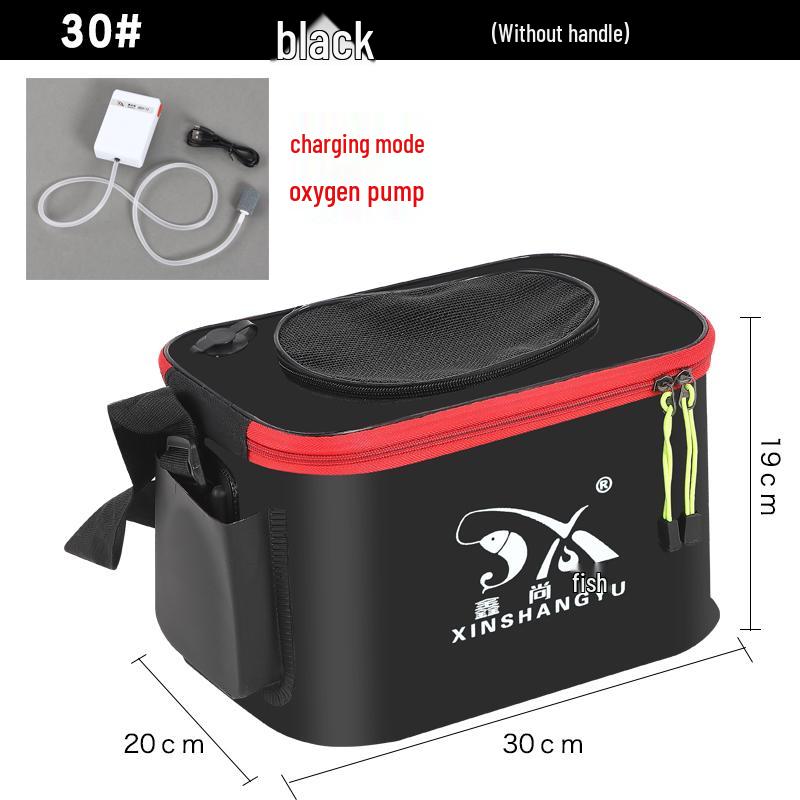 Foldable EVA Fish Keeper Bucket - Thickened Waterproof Fishing Gear