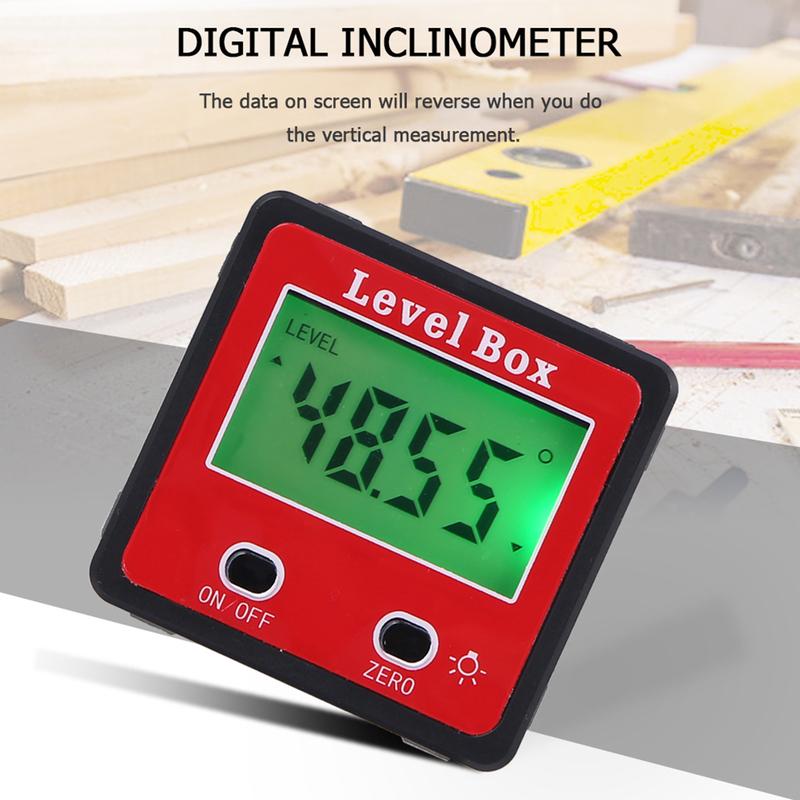 Angle Gauge Digital Protractor/Inclinometer/Angle Finder with Magnetic Base -