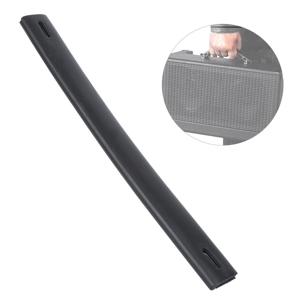 Black Guitar Amplifier Handle PU Leather Strap Durable for Ampeg Speaker Vintage Style