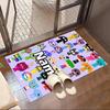 Custom Name Personalized Sprunki Game Print Carpet, Versatile Home Decor Rug, for Playroom, Apartment, Balcony, Entryway, Hallway Gift