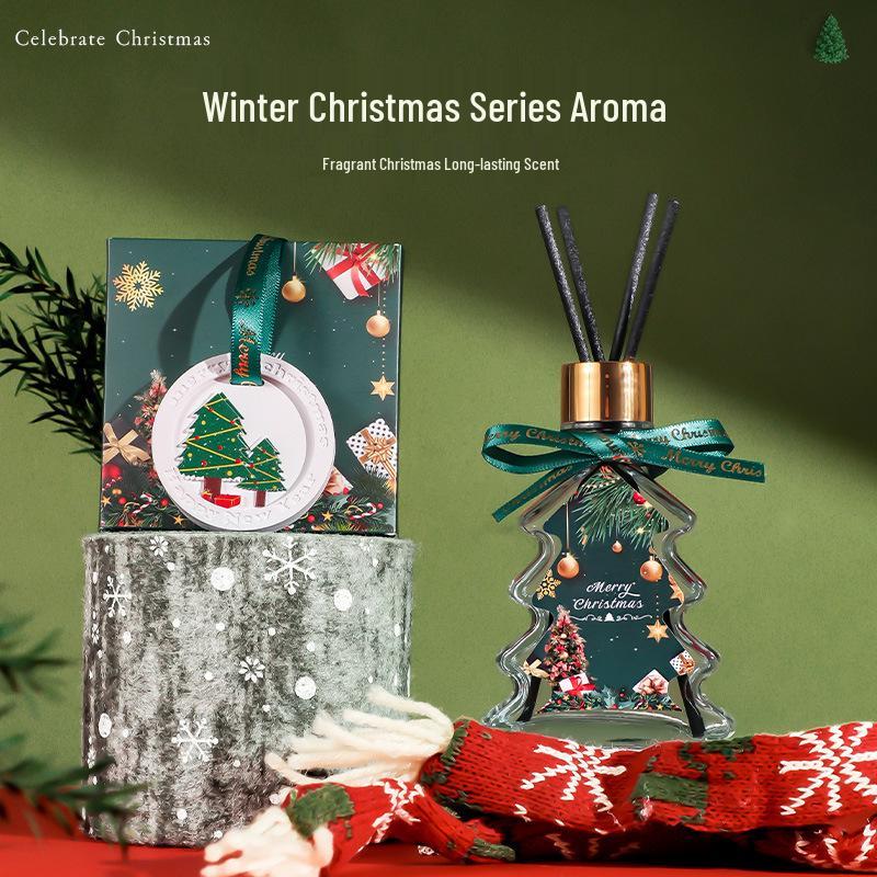 Y Christmas Flameless Aroma Diffuser Ornament - Long-lasting Fresh Indoor Fragrance Gift Box