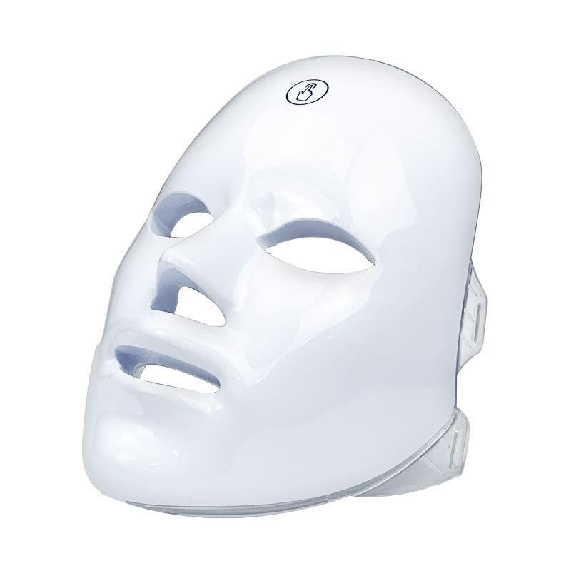 LED Photon Rejuvenation Mask: Youthful Skin Device with Red/Blue Light Therapy for Acne Removal and Facial Cleansing.