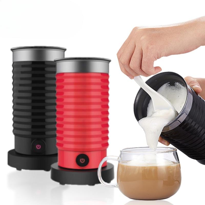 220V 300ml Milchaufschäumer Aufschäumer Schokoladenmixer Kalt/Heiß Latte Cappuccino vollautomatisch Milchwärmer