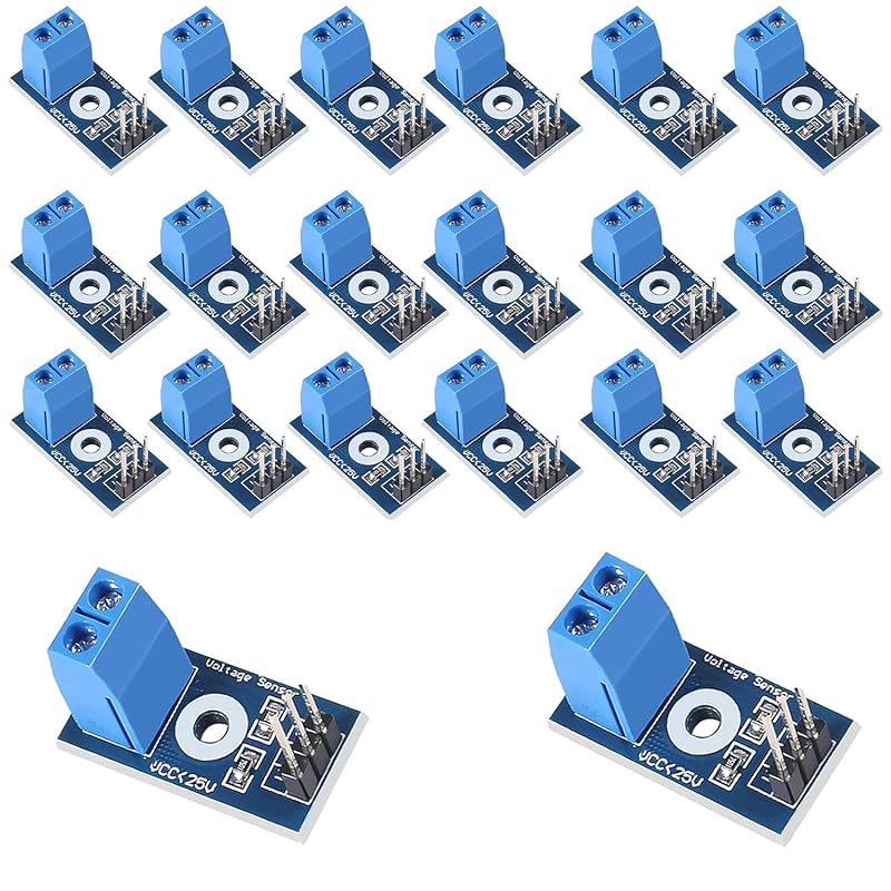 10PCS DC 0-25V Voltage Terminal Measurement Module Voltage Detection Sensor for Robot for Arduino