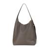 Tory Burch Romy Adjustable Strap Patchwork Design Leather Shoulder Bag Women Shoulder Bag Mushroom-Gray 170964-250