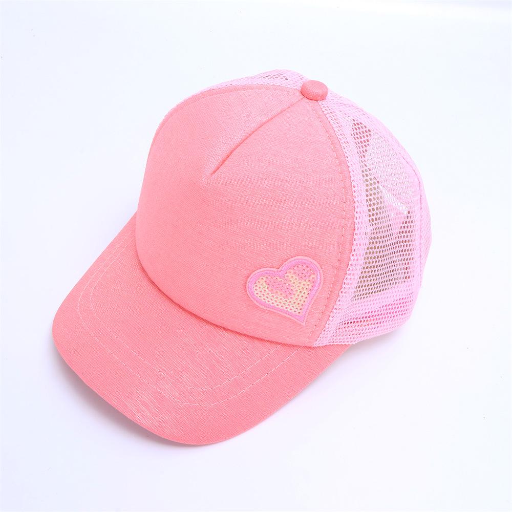 Girls' Spring and Summer Princess Sun Protection Cat Baseball Cap