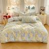 2025 New Spring and Summer Quilt Cover Three-piece Skin-friendly Grinding 13070 High-count Cotton Four-piece Bedding