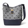 T Monogram Slim Lock Adjustable Shoulder Strap Detachable Inner Pocket Fabric And Leather Bucket Bag Crossbody Bag Medium 182857-405