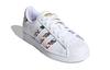Adidas Originals Superstar Collection J Print Low top Kids' Skateboarding Shoes White Teenagers FY9828