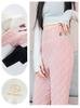 Alpaca Wool High-Waist Thick Warm Pants - 800g One-Piece, Anti-Sag Velvet Layer for Women, Autumn/Winter Outerwear