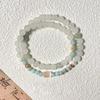 Chinese Style Wooden Beads Double Layered Wearing Simple Personality Versatile Bracelet Jewelry