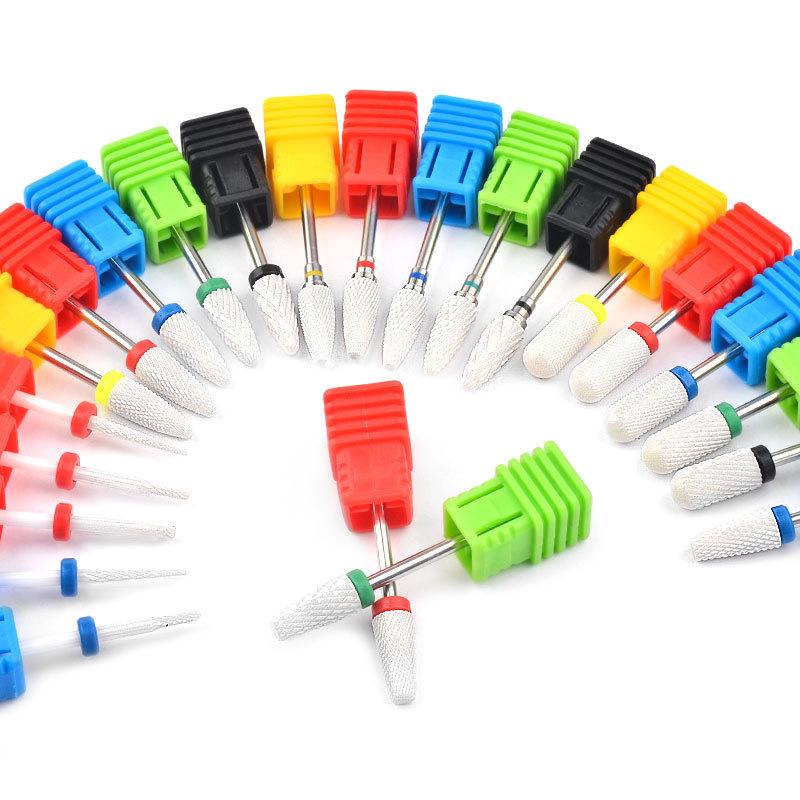

Ceramic Bullet-Shaped Nail Drill Bit for Nail and Dead Skin Removal